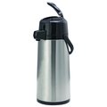 Service Ideas EcoAir Airpot with Lever Lid, 2.2 Liter, Glass vacuum insulated ECAL22S